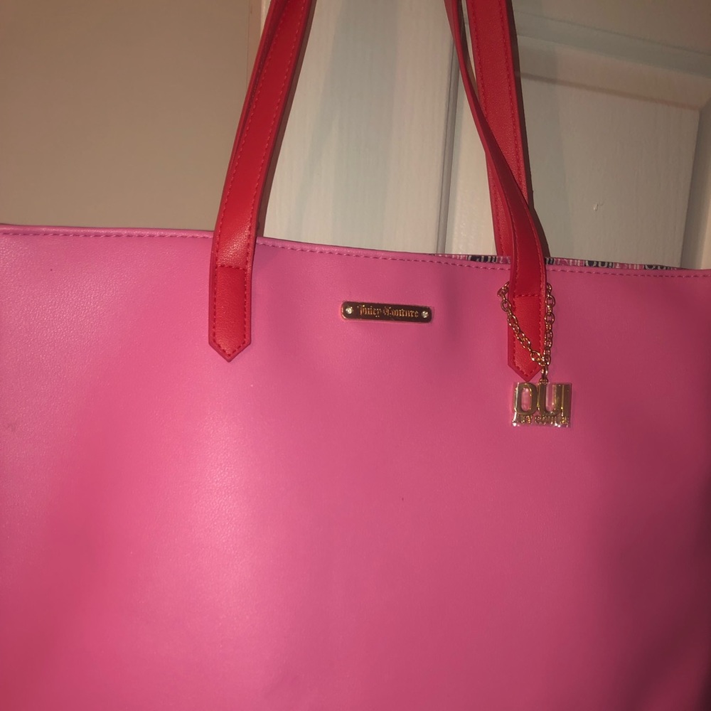 Pink large tote